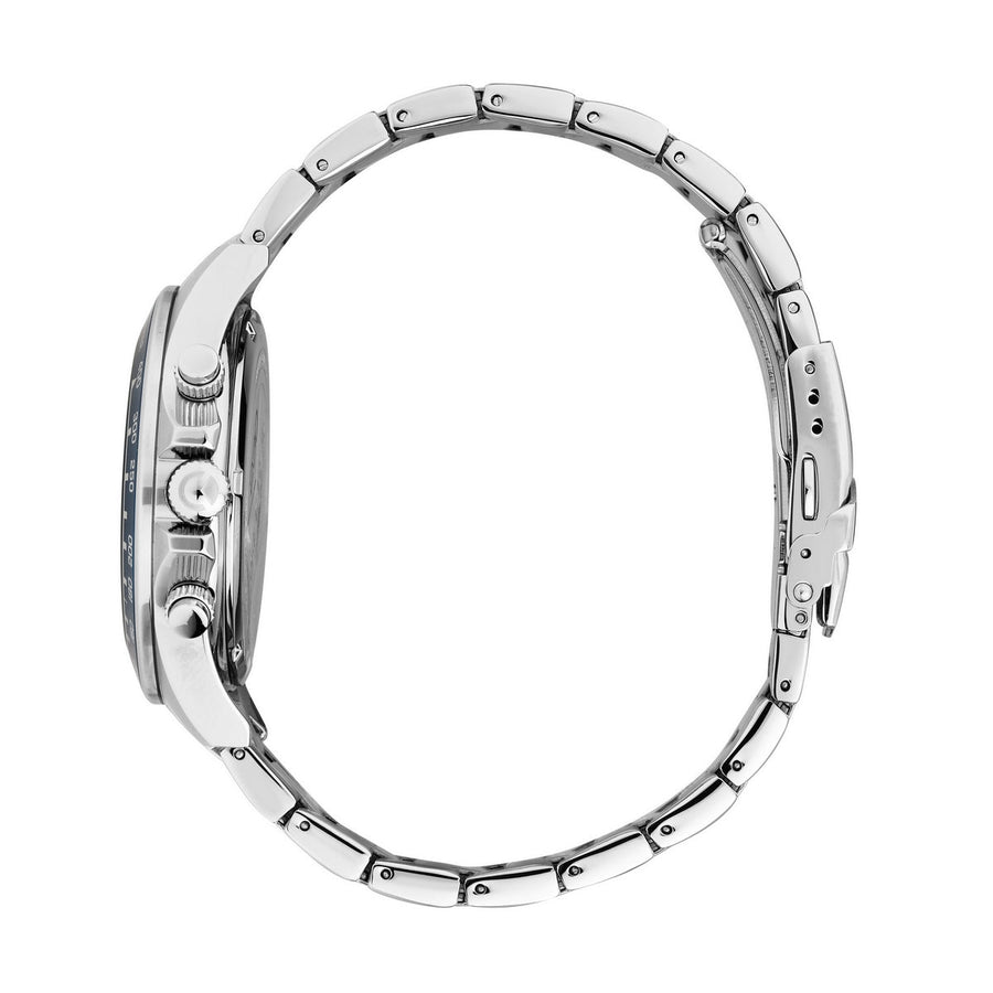 sector 230 43mm chr blue dial stainless steel bracelet