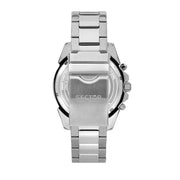 sector  450 43mm chronograph black dial bracelet  watch