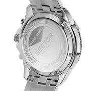 sector  sge 650 chronograph 42mm blue dial bracelet  watch