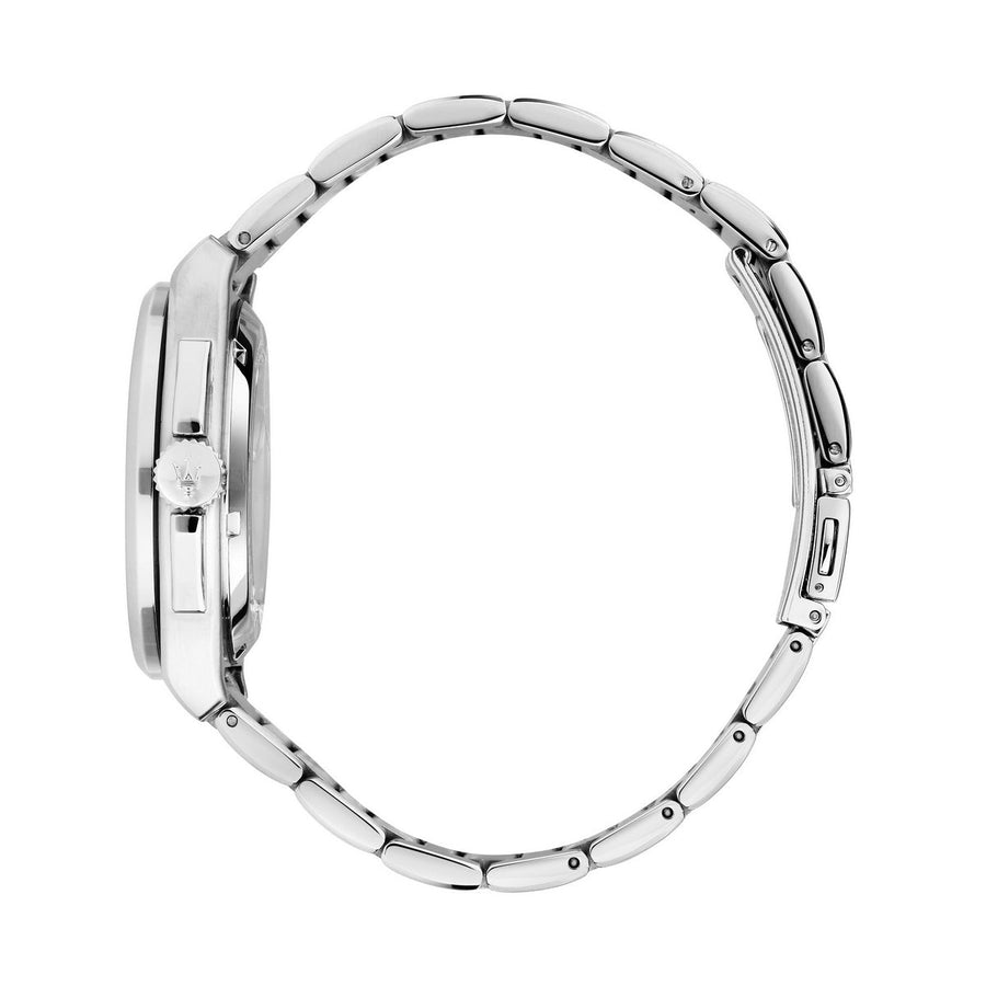 maserati velocita 41mm auto 3h blu dial stainless steel bracelet