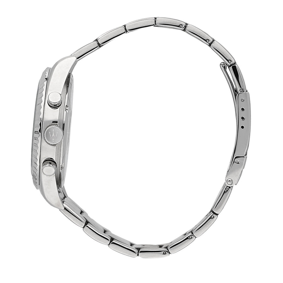 maserati competizione 43mm mult blue dial stainless steel bracelet+jew