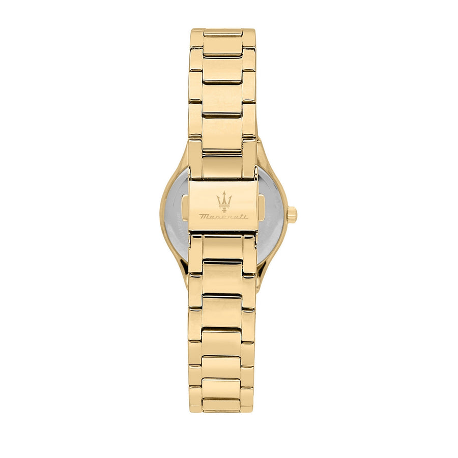 maserati attrazione 30mm 3h white dial br yg