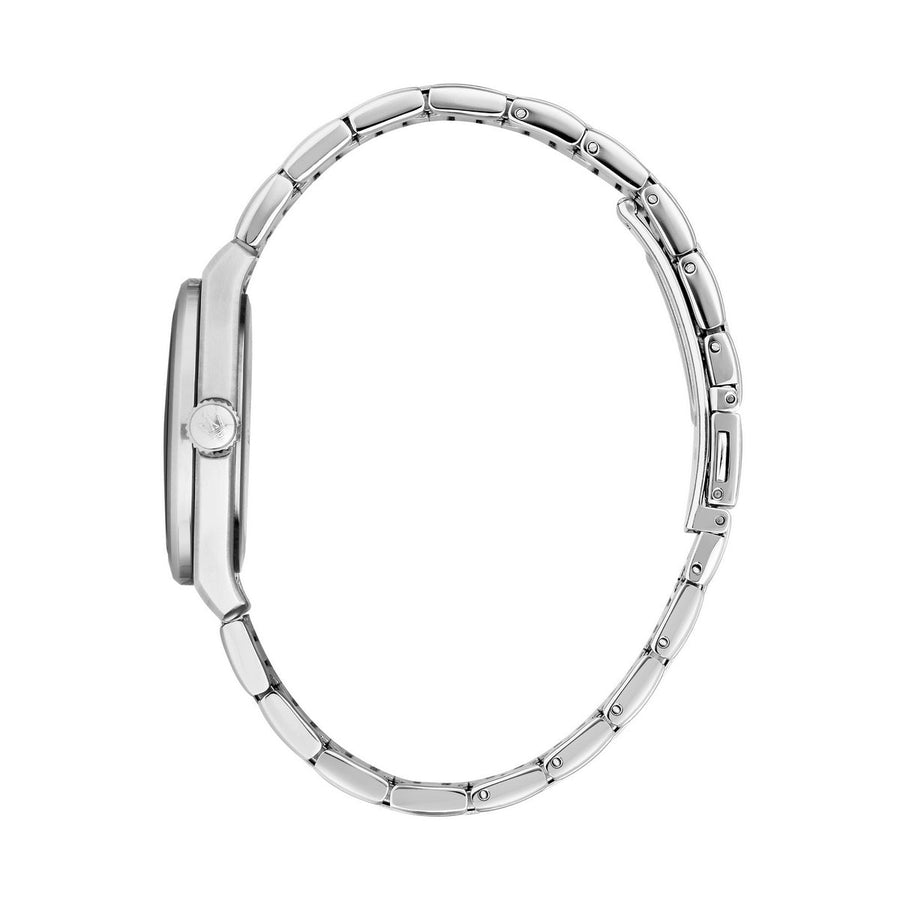 maserati velocita 35mm 3h sil+whi dial stainless steel bracelet