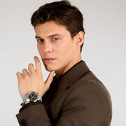 maserati succeso 42mm chr sil+grey dial grey st