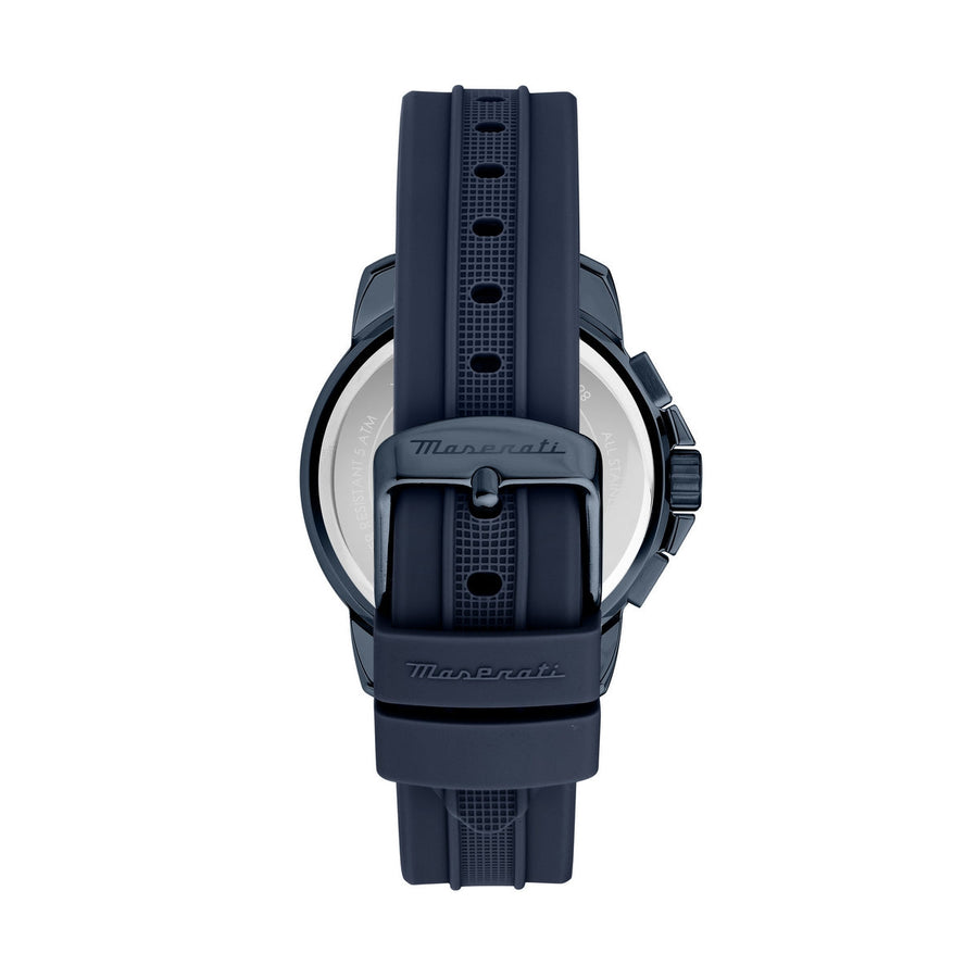 maserati succeso 42mm chr blue dial blue st