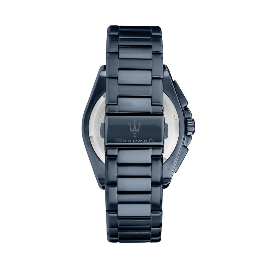 maserati velocita 45mm chrono blue dial blue bracelet