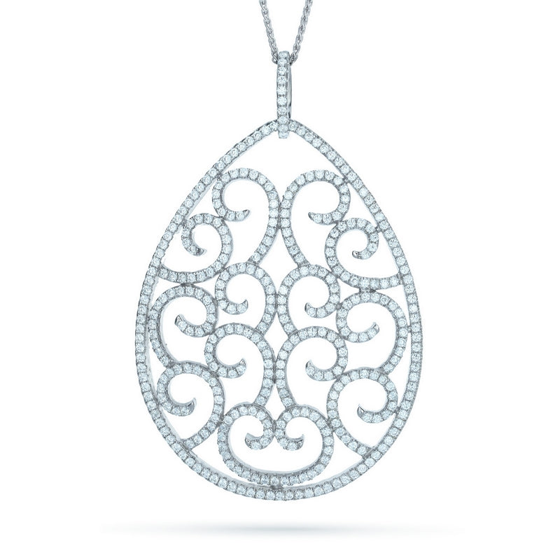 unique rose gold pendant