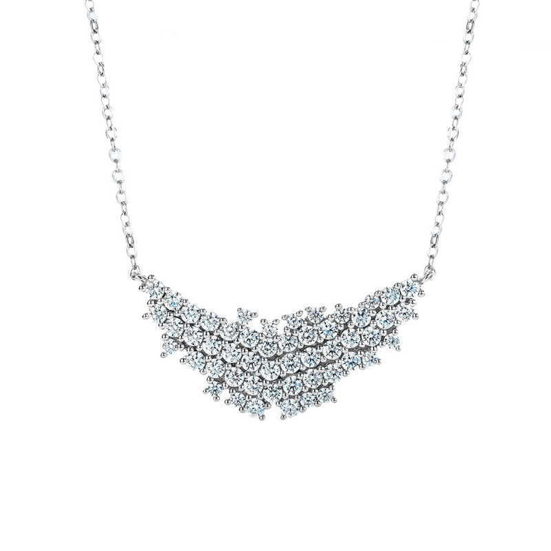 real effect cluster set necklace