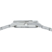 lorus quartz ladies stainless steel white dial bracelet watch