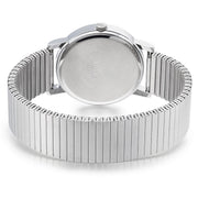 lorus quartz gents stainless steel white dial expand