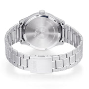 lorus quartz gents titanium blue dial bracelet watch