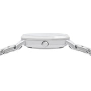 lorus solar ladies stainless steel silver dial bracelet watch