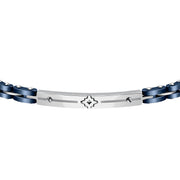 sector ceramic bracelet blu ceramic & wind rose 22cm