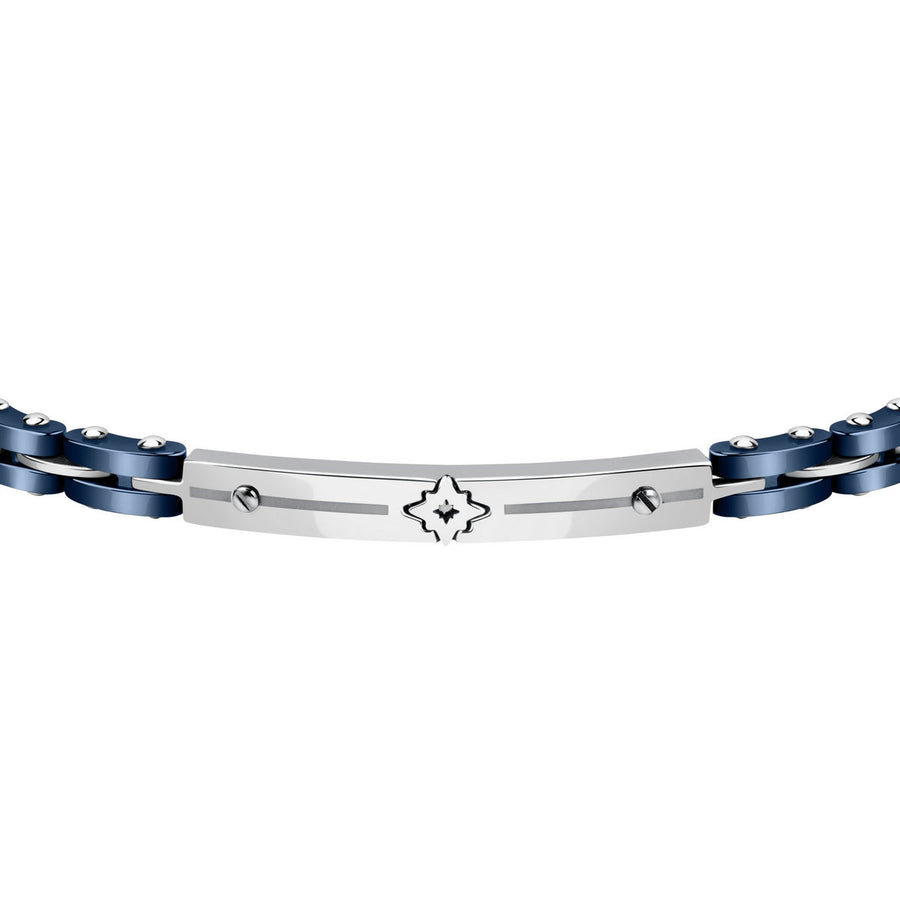 sector ceramic bracelet blu ceramic & wind rose 22cm