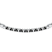 sector jewels ceramic bracelet with black ceramic 19.5+2.5cm