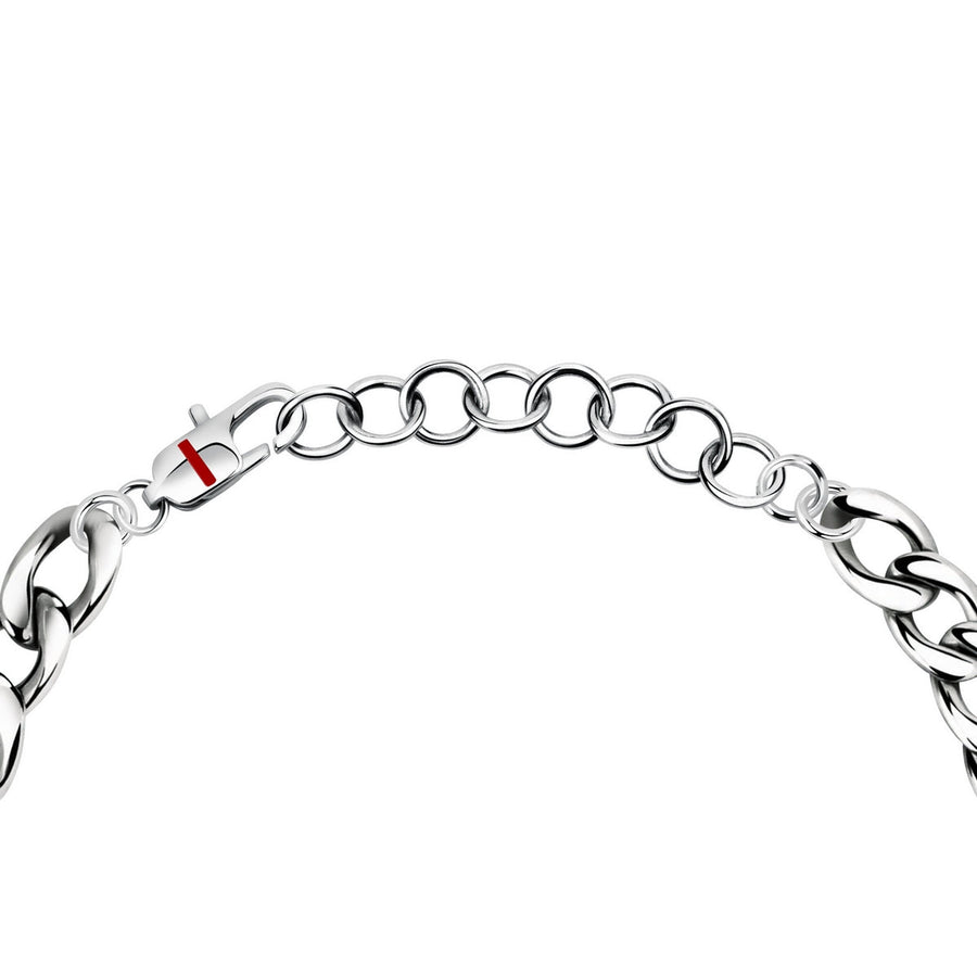 sector marine bracelet stainless steel with rudder 22cm