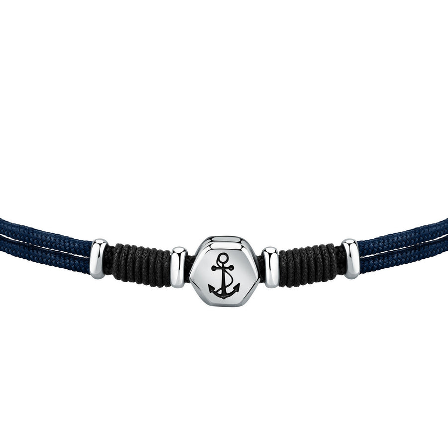 sector jewels marine bracelet blue string & anchor sy. 19+3cm