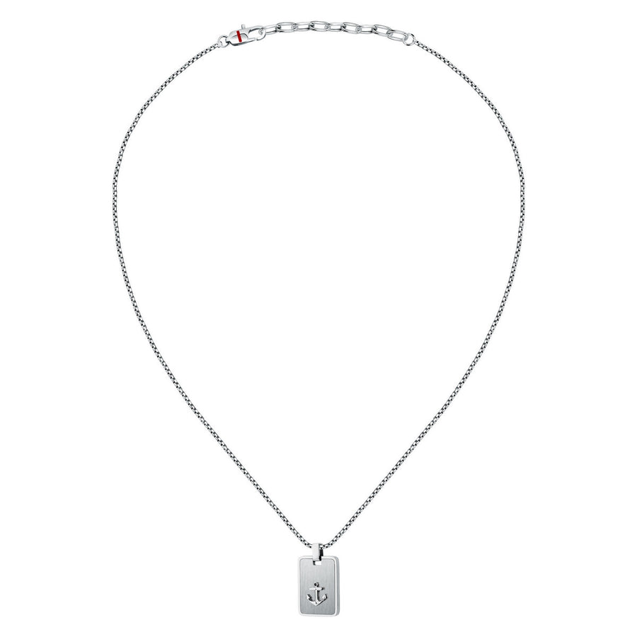 sector jewels marine necklace stainless steel anchor symbol 50+5cm