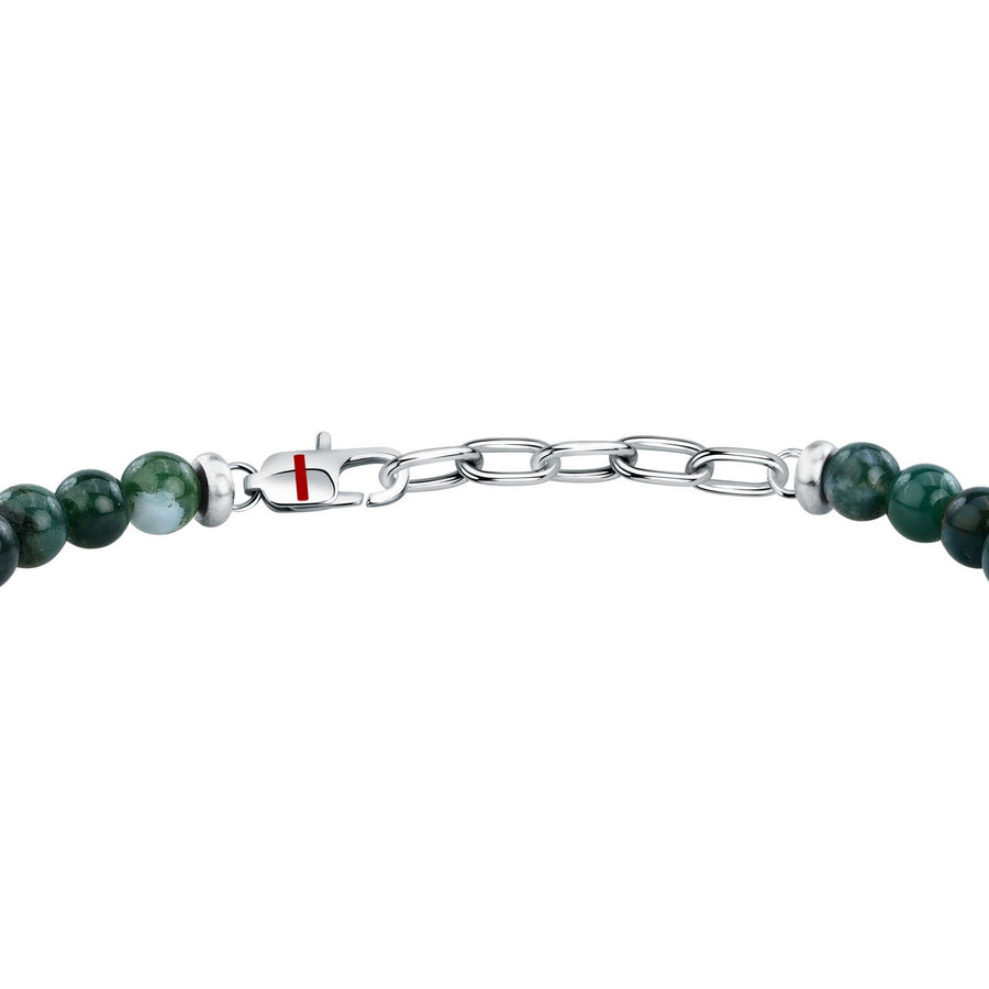 sector jewels marine bracelet stainless steel agate green 20+3cm