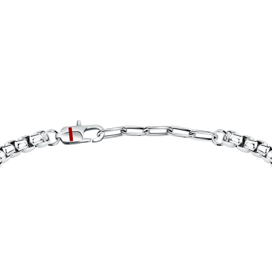 sector jewels marine bracelet stainless steel tag & anchor 19+3cm