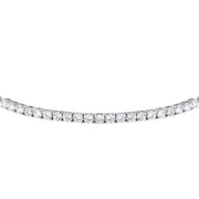 tesori bracelet 925 silver white  cz 19cm