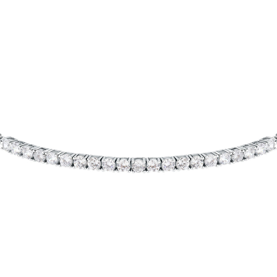 tesori bracelet 925 silver white  cz 19cm