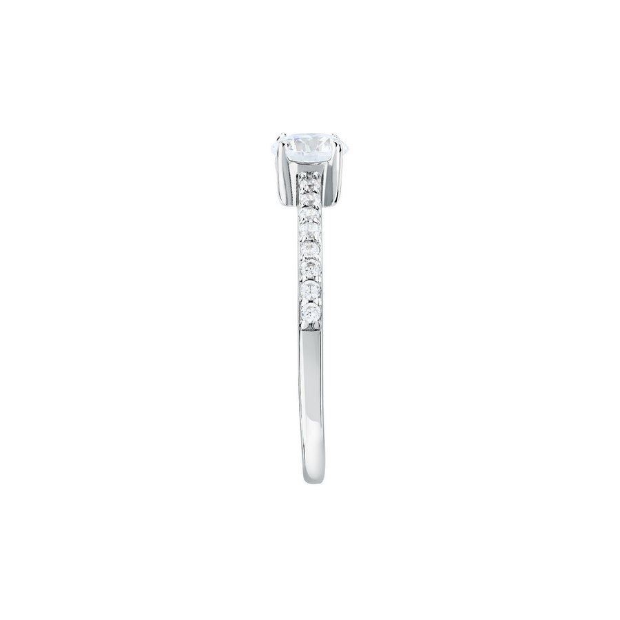 morellato silver tesori recycled 925 silver solitaire ring 016
