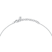 morellato silver tesori recycled 925 silver white cz flower 40+5