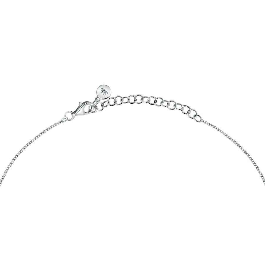 morellato silver tesori recycled 925 silver white cz flower 40+5