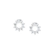morellato silver tesori earring silv925 rh cz white