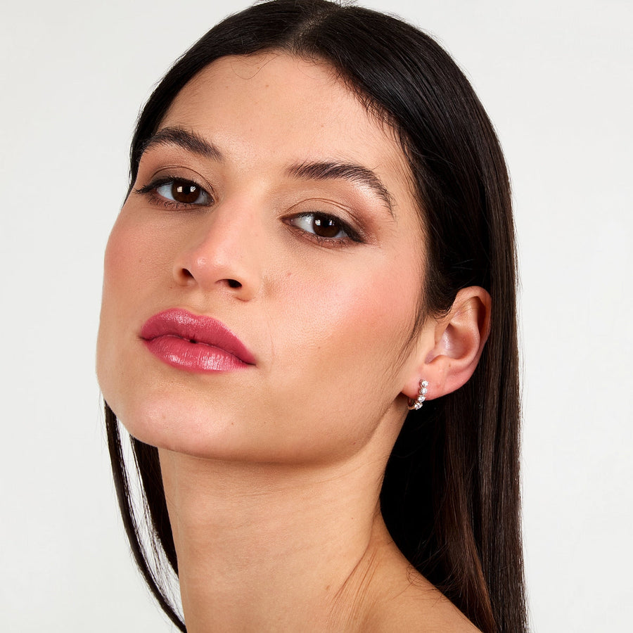 morellato silver tesori earring silv925 rh cz white