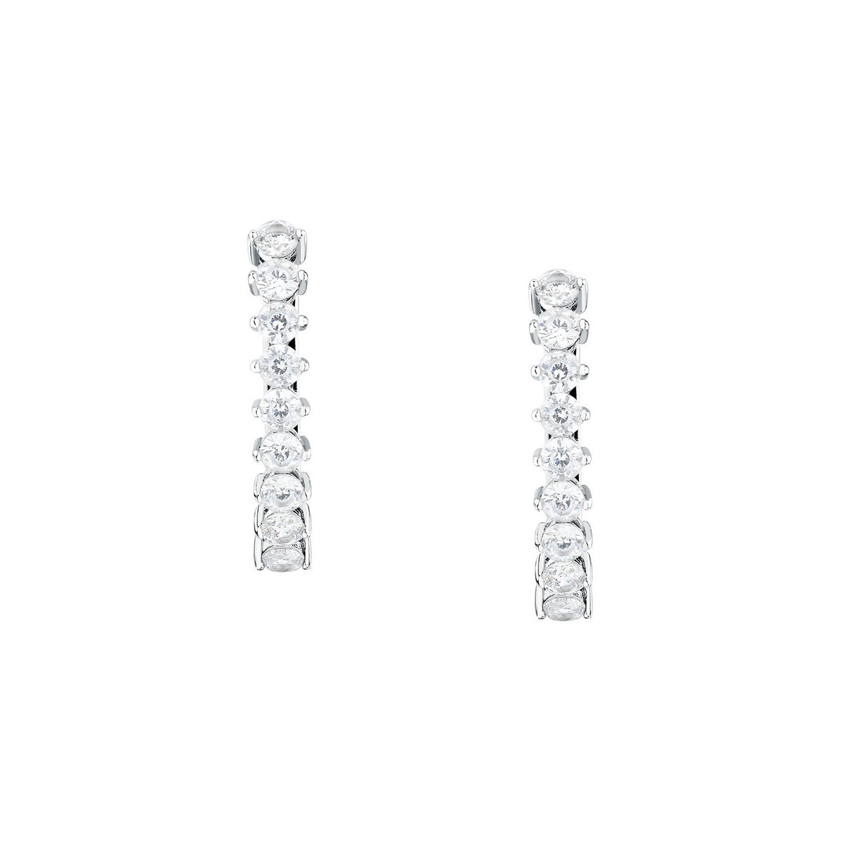 morellato silver tesori earring silv925 rh cz white