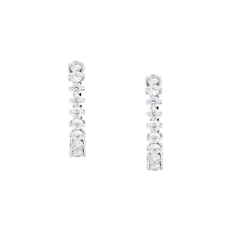 morellato silver tesori earring silv925 rh cz white