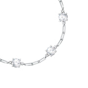 morellato silver tesori bracelet silv925 rh cz white 16+3cm