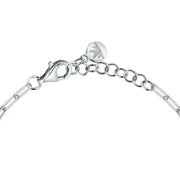 morellato silver tesori bracelet silv925 rh cz white 16+3cm