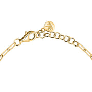 morellato silver tesori bracelet silv925 yg cz l.blue 16+3cm