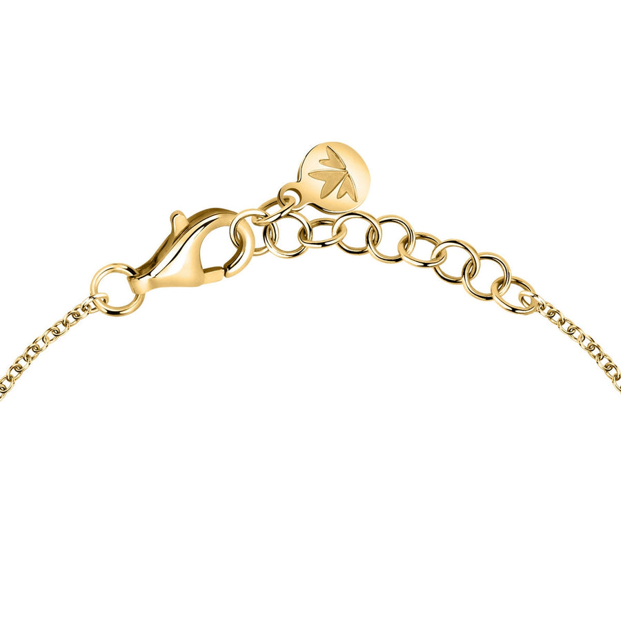 morellato silver tesori bracelet silv925 yg cz l.blue 16+3cm