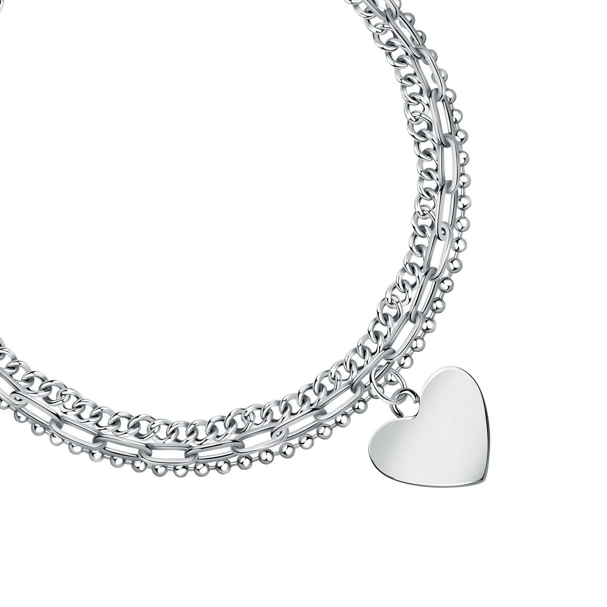 sector woman jewels emotions collection heart bracelet