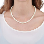 perla neclace 45cm pearl silver.925