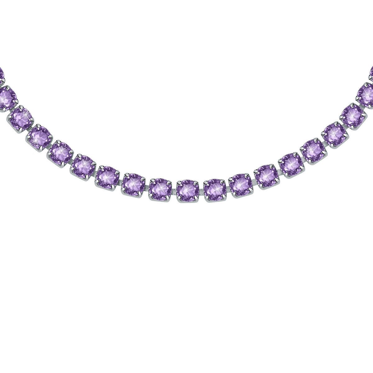 sector woman jewels tennis collection lavendar stone set bracelet
