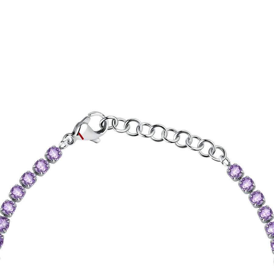sector woman jewels tennis collection lavendar stone set bracelet