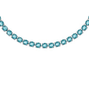 sector woman jewels tennis collection turquoise stone set bracelet