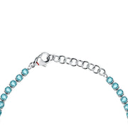 sector woman jewels tennis collection turquoise stone set bracelet