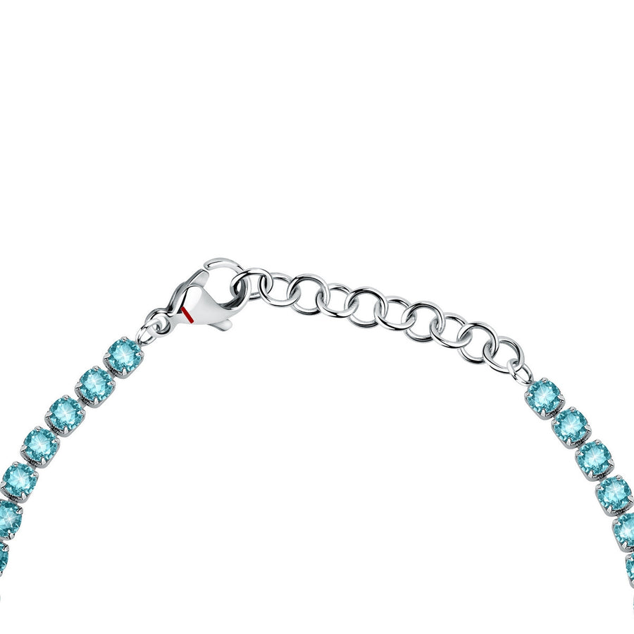 sector woman jewels tennis collection turquoise stone set bracelet