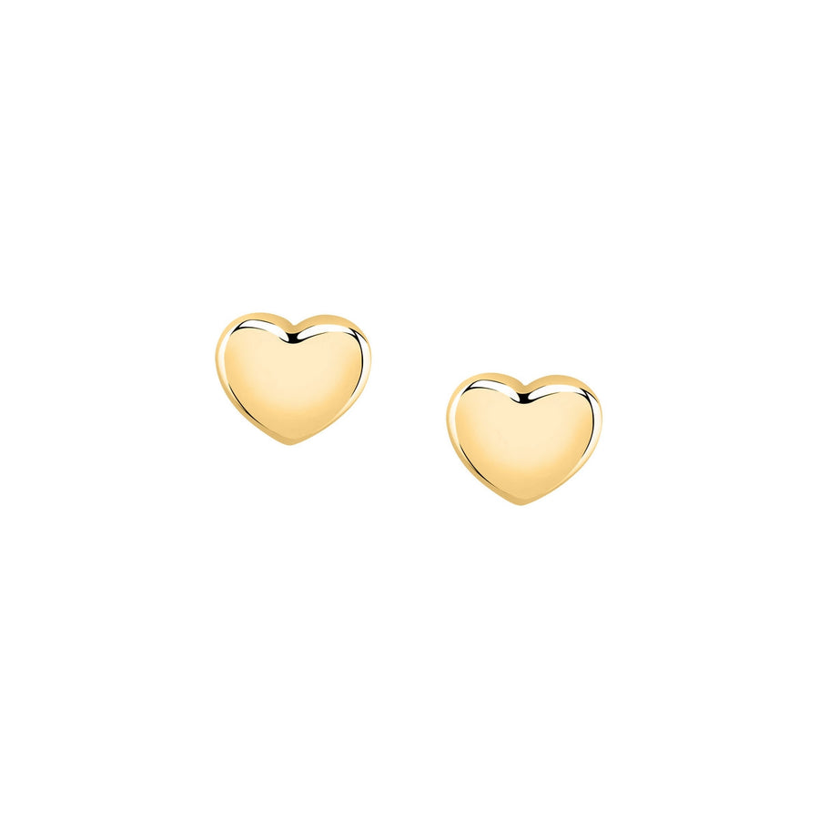 morellato 18k gold plated istanti earrings  heart