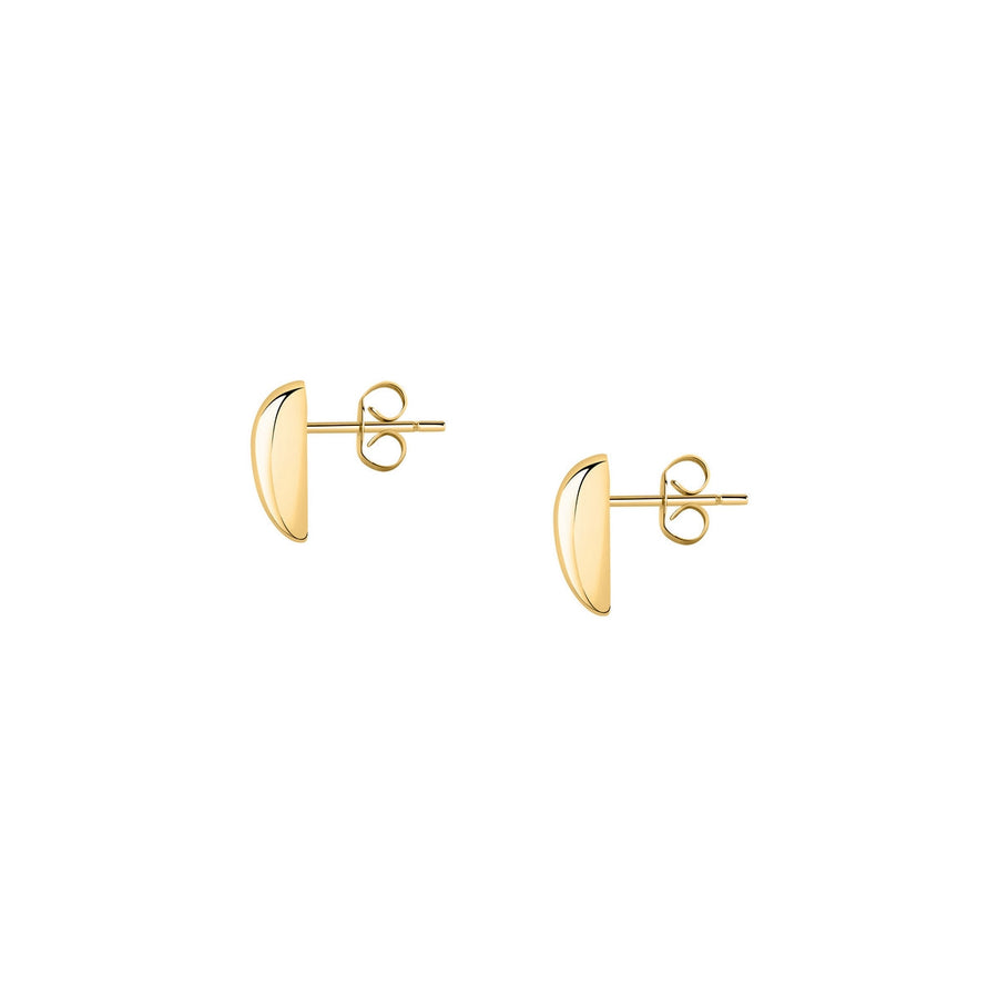morellato 18k gold plated istanti earrings  heart