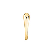 morellato 18k gold plated design ring stainless steel yg sz14