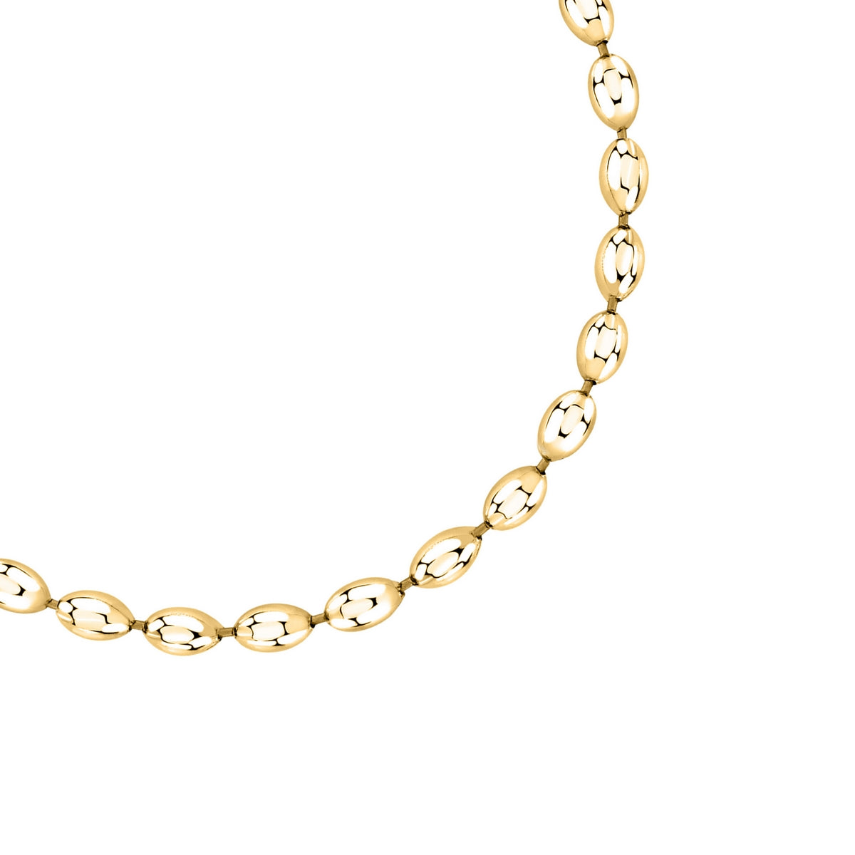 morellato 18k gold plated intrecci bracelet stainless steel yg 16+3cm