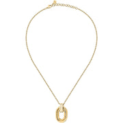 morellato 18k gold plated vintage bold necklace stainless steel gold plated 40+5cm