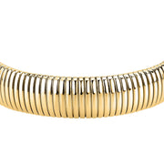 morellato 18k gold plated onda bangle ss yg size m �6cm